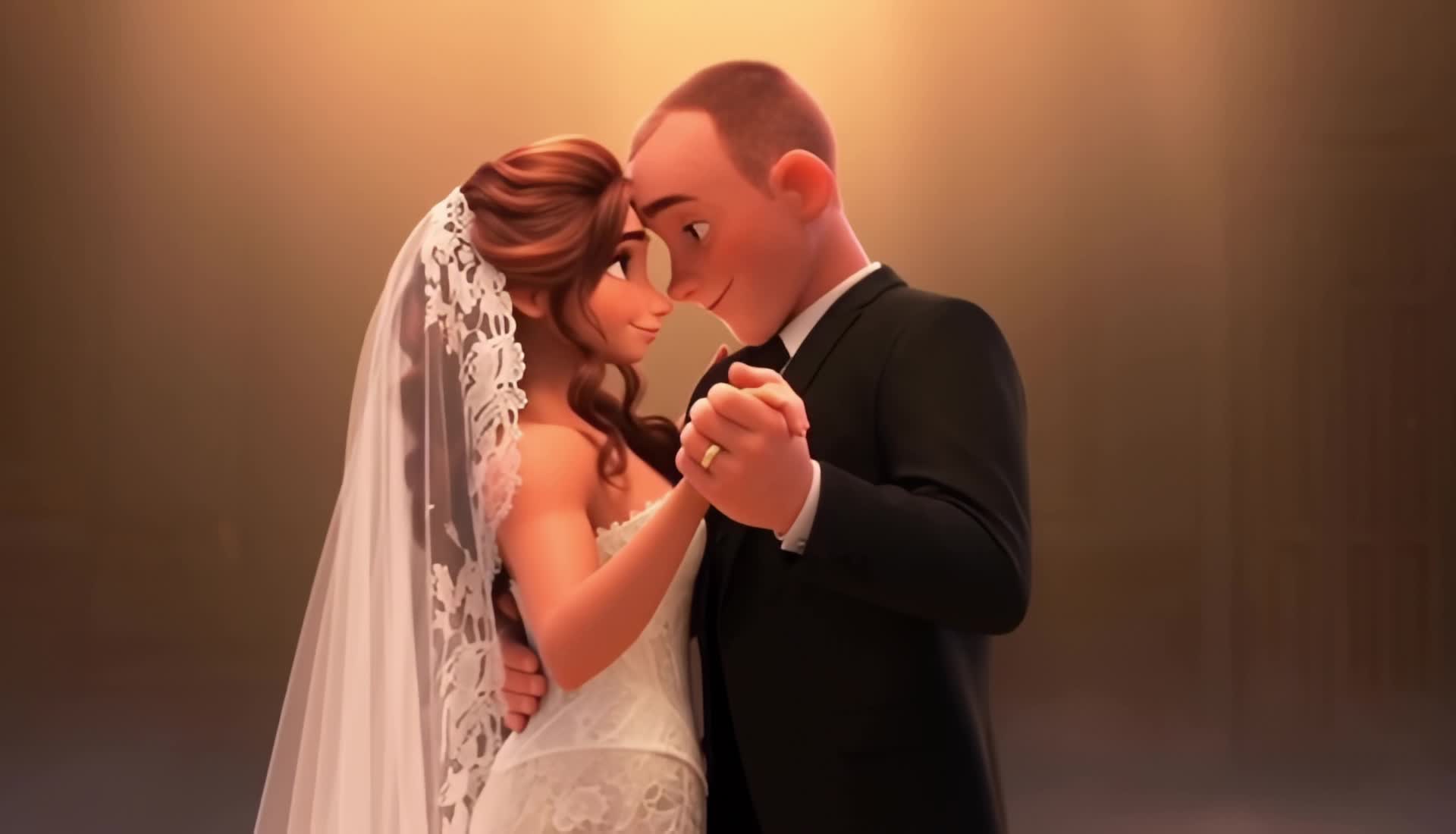 Кадр свадебной Love Story